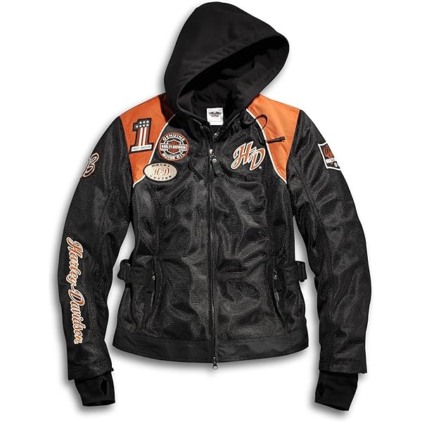 Amazon.com: Harley-Davidson Women's FXRG Mesh Riding Jacket